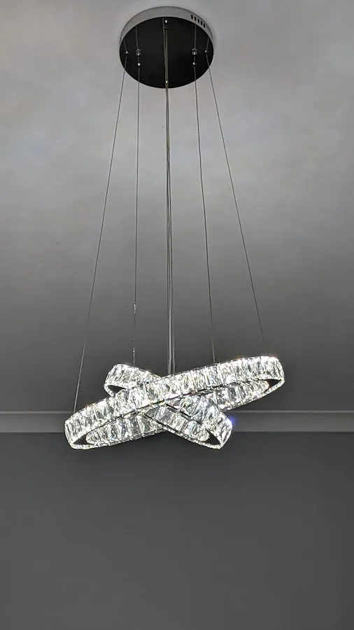 Crystal LED chandelier